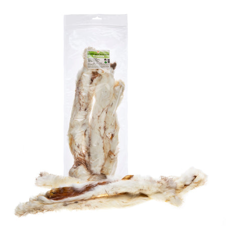 JR Pet Products Rabbit Skin with Hair 250g