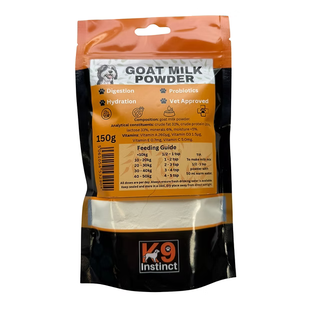 K9 Instinct Goats Milk Powder 150g