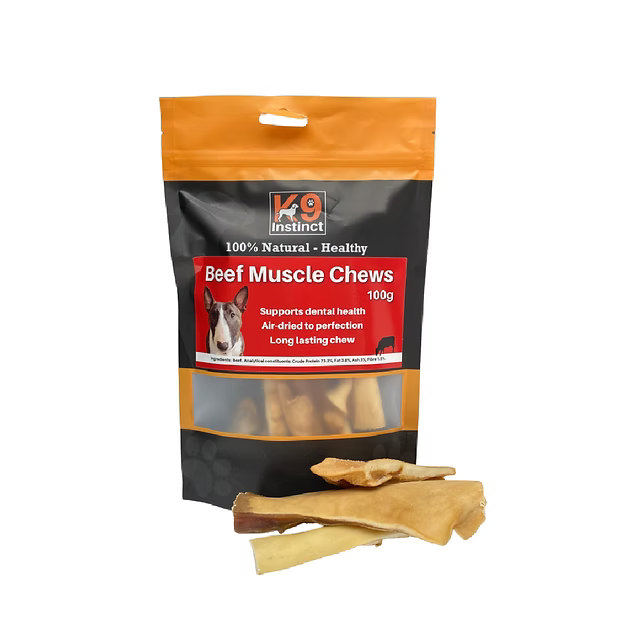 Beef Muscle Chews 100g