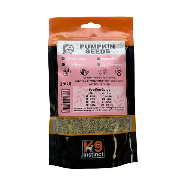 K9 Instinct Pumpkin Seeds 150g