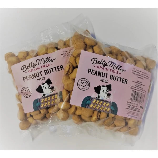 Betty Miller Grain Free Peanut Butter Bites 400g