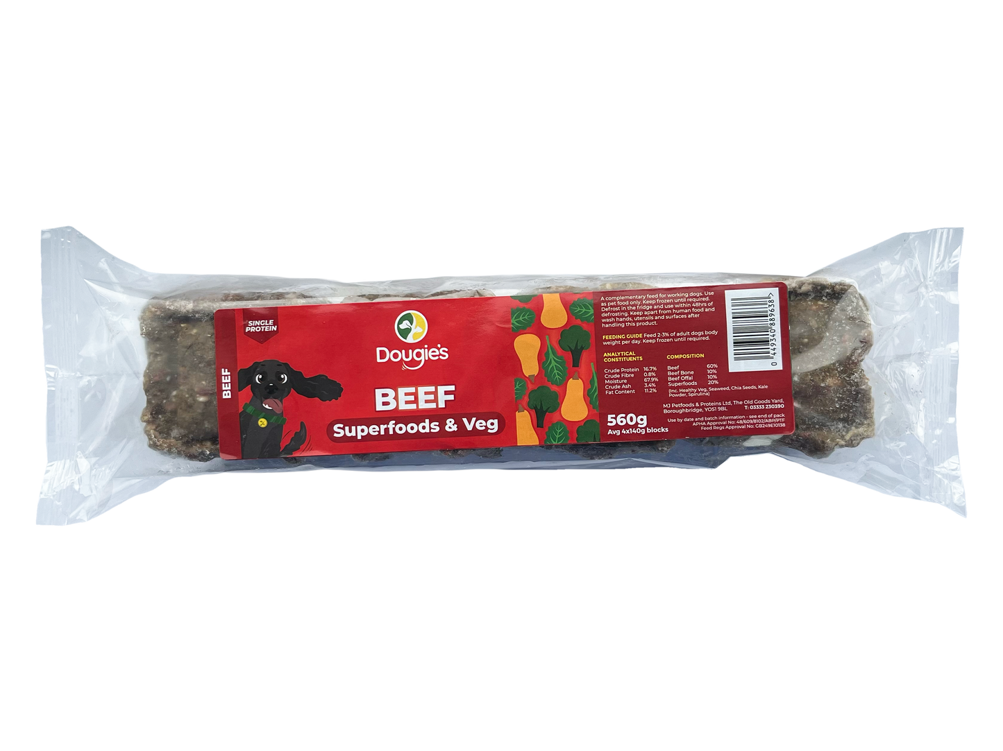Dougie`s Beef with Superfood 560g