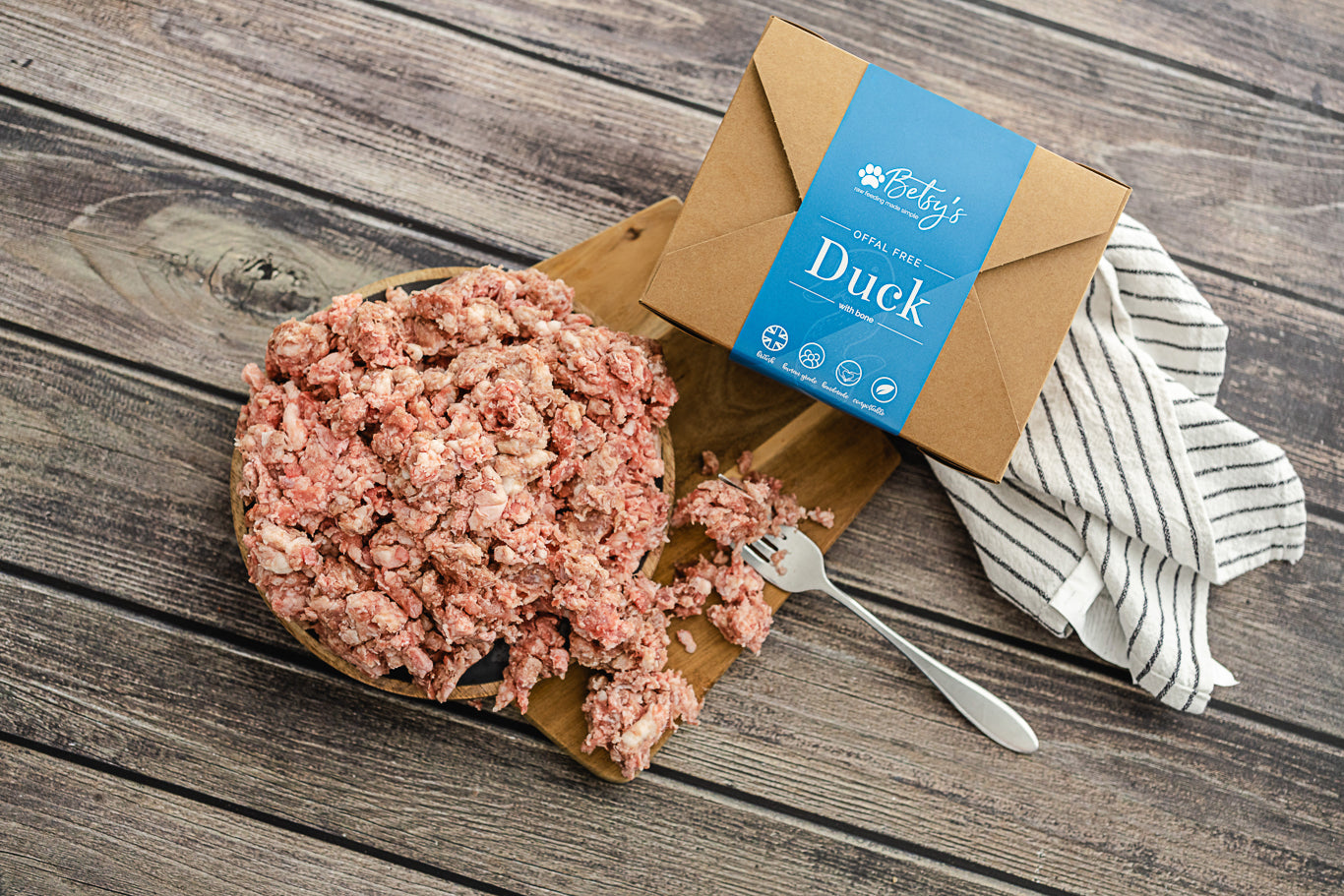Betsy`s Offal Free Duck 1kg