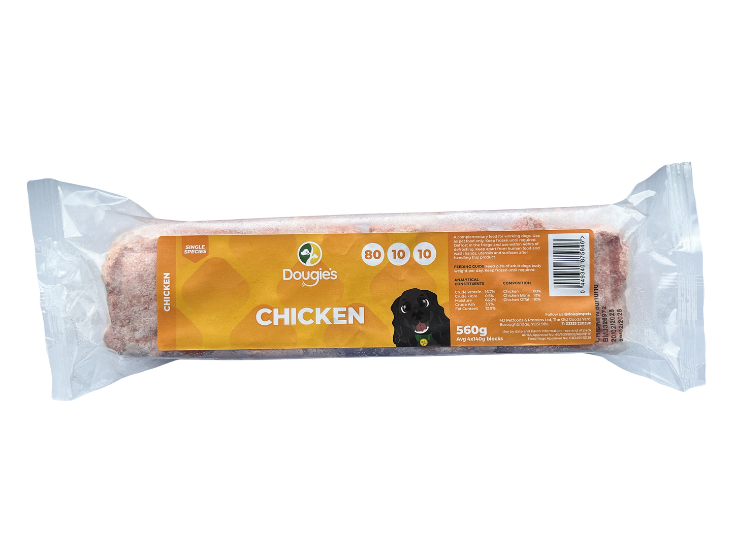 Dougie`s Chicken 80/10/10 560g