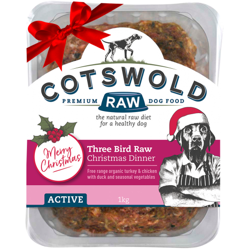 Cotswold Raw Three Bird Christmas Dinner 1kg