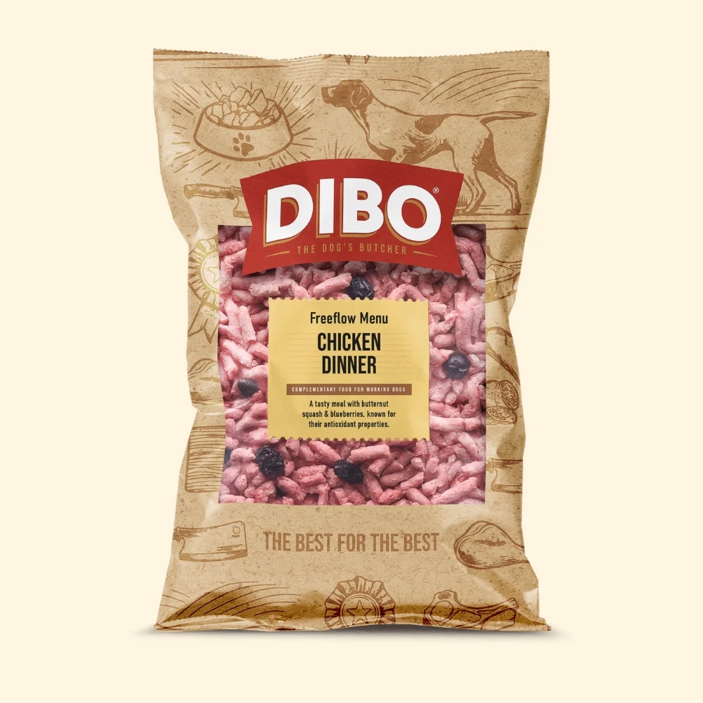 Dibo Chicken Dinner Freeflow Mince 1kg