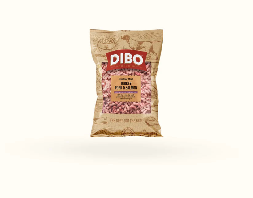 Dibo Turkey, Pork & Salmon 1kg