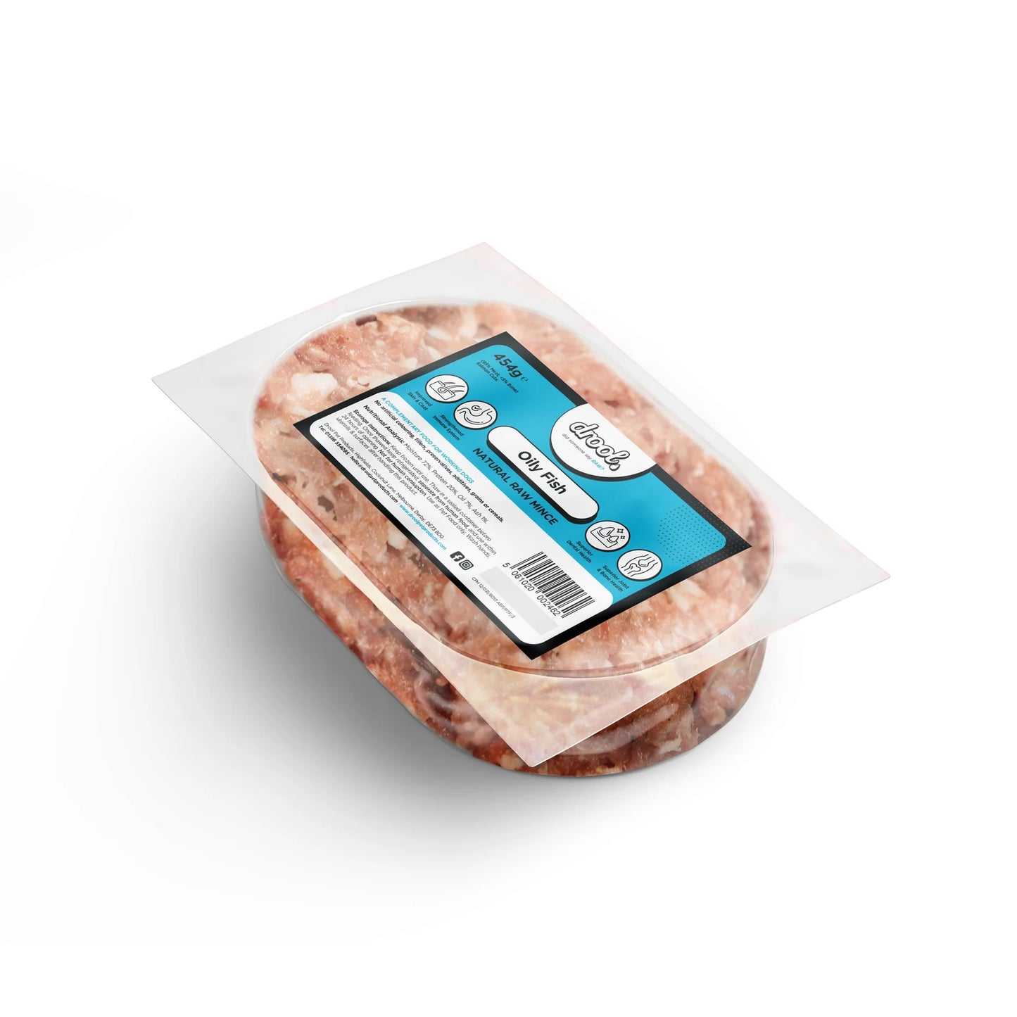 DROOL Oily Fish Mince 454g