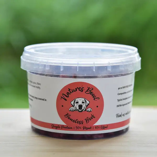 Nature`s Bowl Boneless Beef 500g