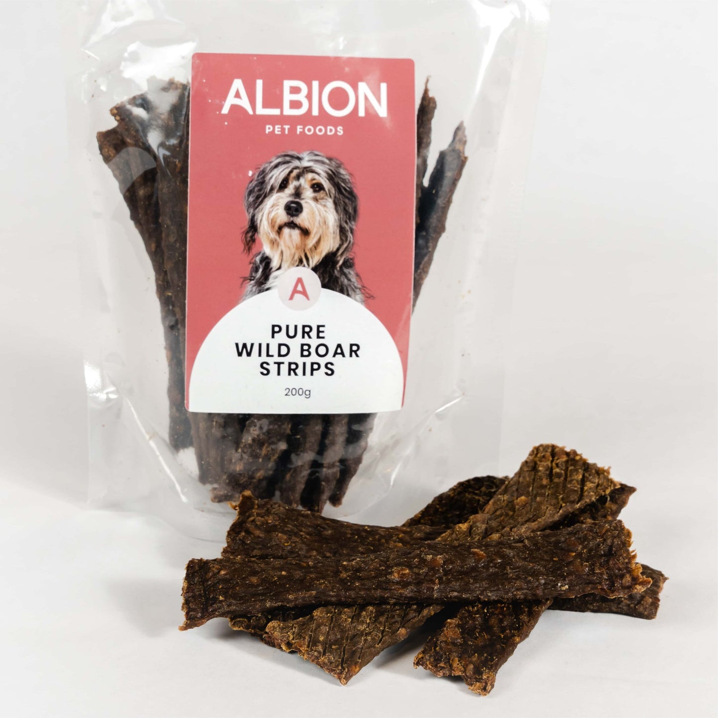 Albion Pure Wild Boar Strips 100g