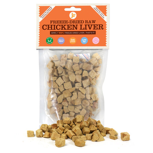 JR Pet Products Freeze Dried Chicken Liver Treats 50g