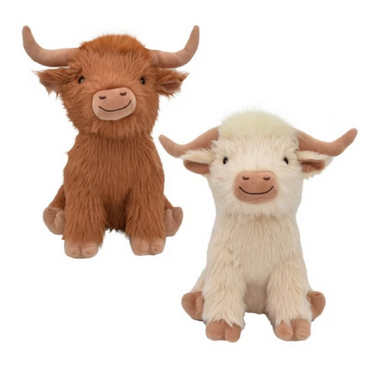 Large Highland Cow Plush Toy