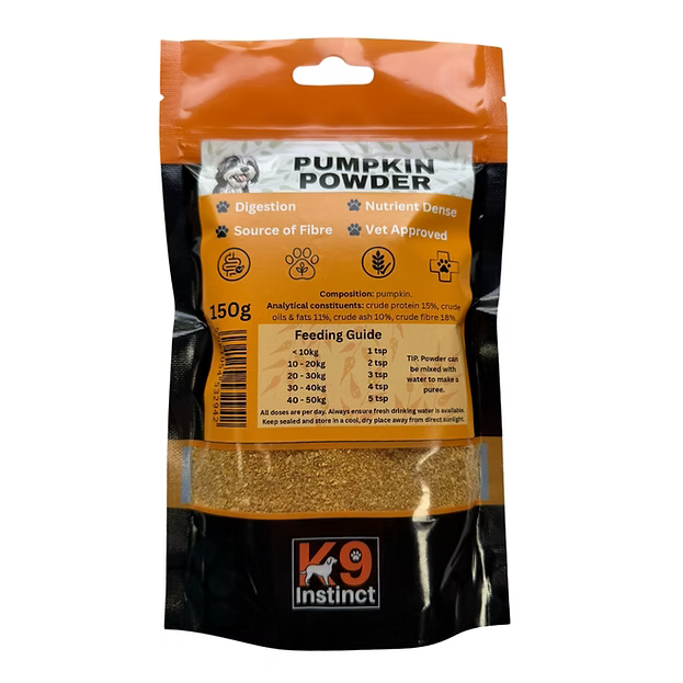 K9 Instinct Pumpkin Powder 150g