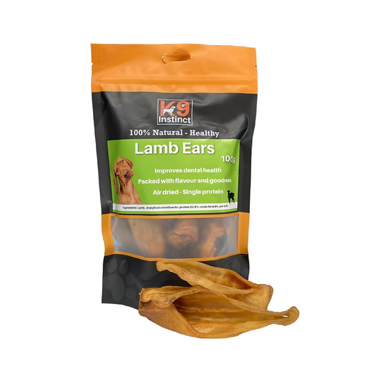 K9 Instinct Lamb Ears 100g
