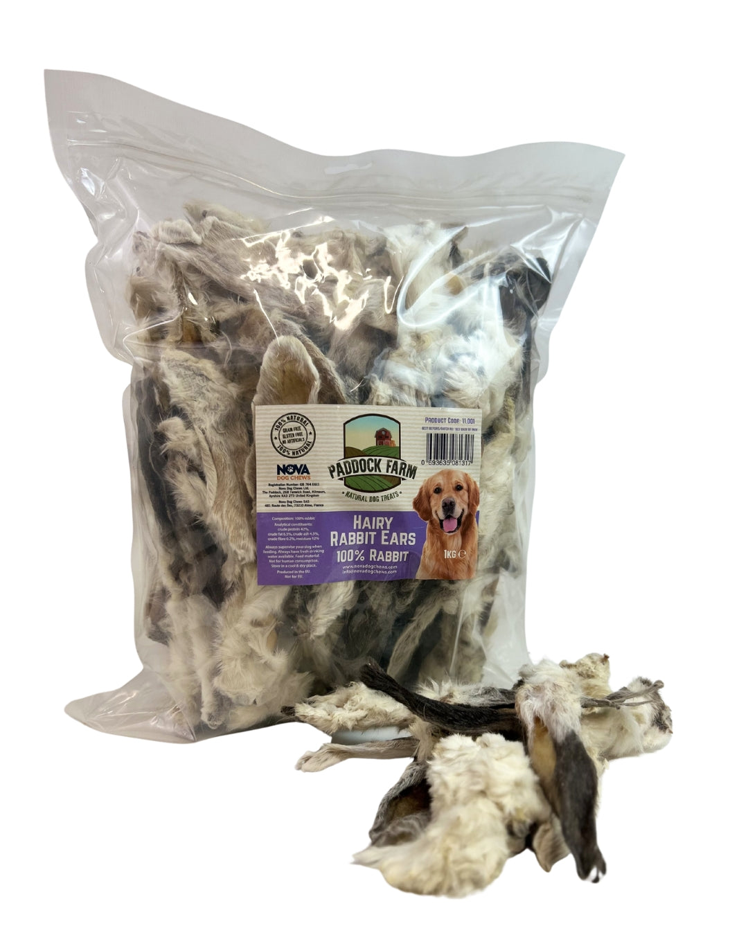 Hairy Rabbit Ears 1kg