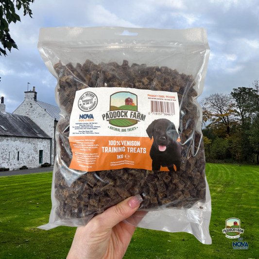 Paddock Farm Venison Training Treats 1kg