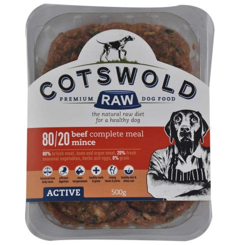 Cotswold Raw Beef Active 80/20 500g