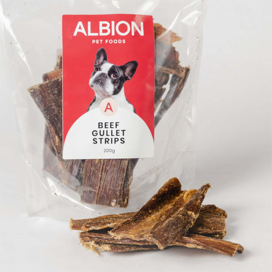 Beef Gullet Strips 100g