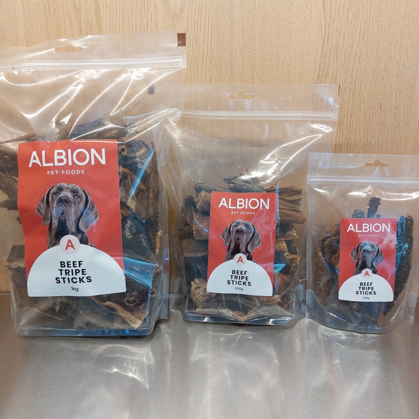 Beef Tripe Sticks 1kg