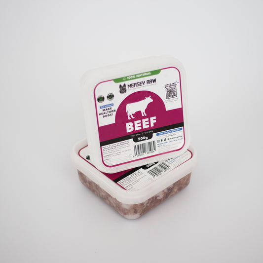 Mersey Raw Boneless Beef 500g