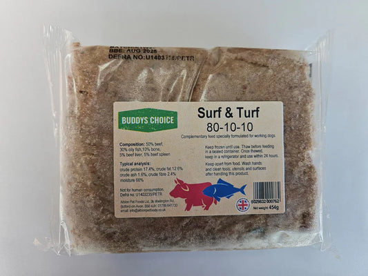 Albion Buddy`s Choice Surf & Turf 80/10/10 454g