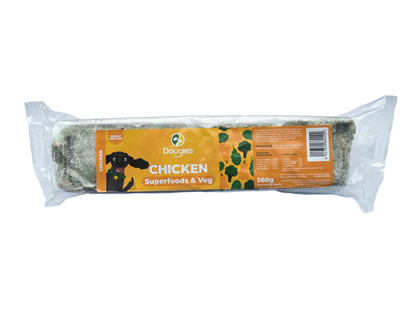 Dougie`s Chicken with Superfoods 560g