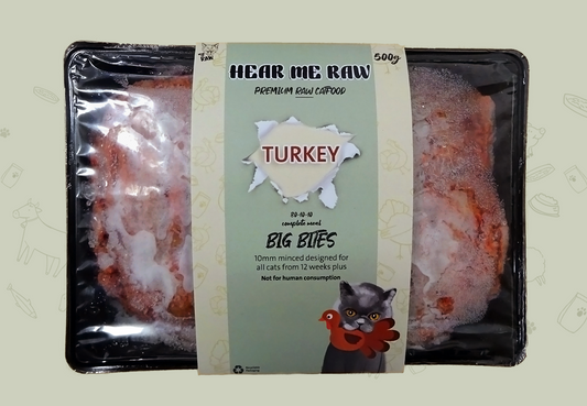 Hear me Raw Cat Turkey Complete 500g