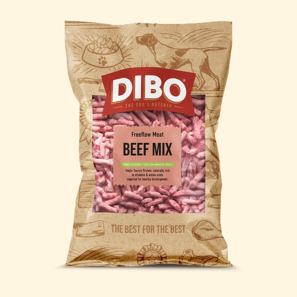 Dibo Beef Mix Freeflow Mince 1kg