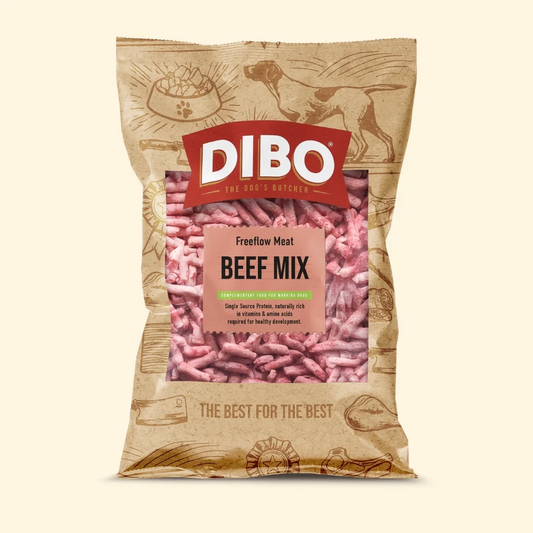 Dibo Beef Mix Freeflow Mince 1kg