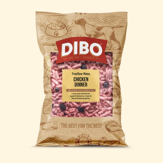 Dibo Chicken Dinner Freeflow Mince 1kg