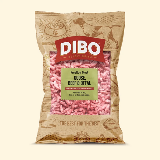 Dibo Freeflow Goose, Beef & Offal Freeflow Mince 1kg