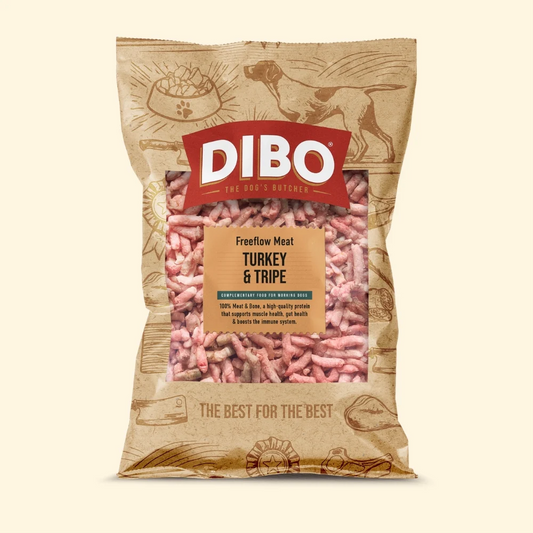 Dibo Turkey & Tripe Freeflow Mince 1kg