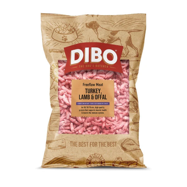 Dibo Freeflow Turkey, Lamb & Offal 1kg