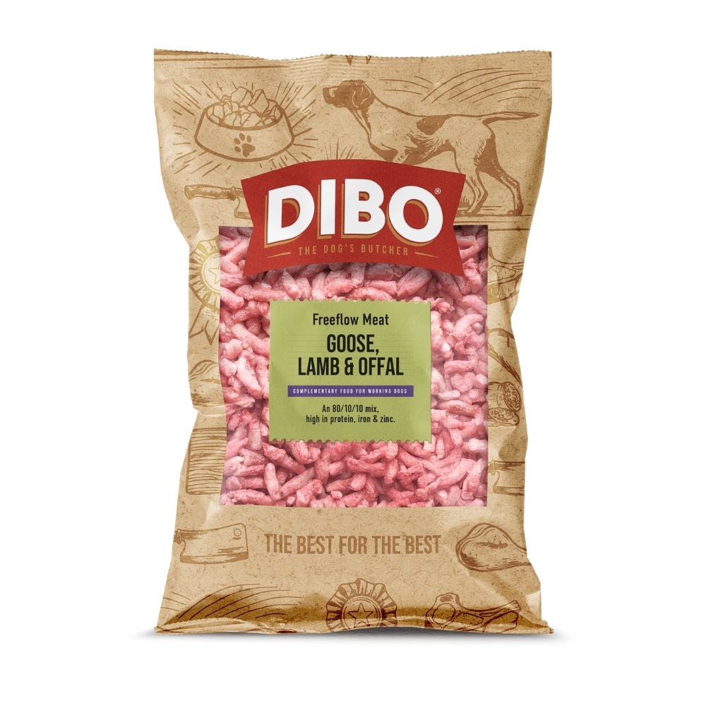 Dibo Goose, Lamb & Offal Freeflow Mince 1kg