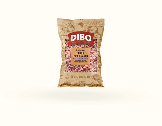 Dibo Turkey, Pork & Salmon 1kg
