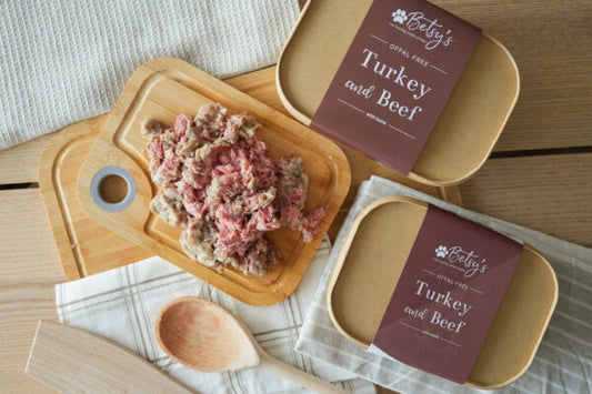 Betsy`s Turkey & Beef 1kg (No Offal)