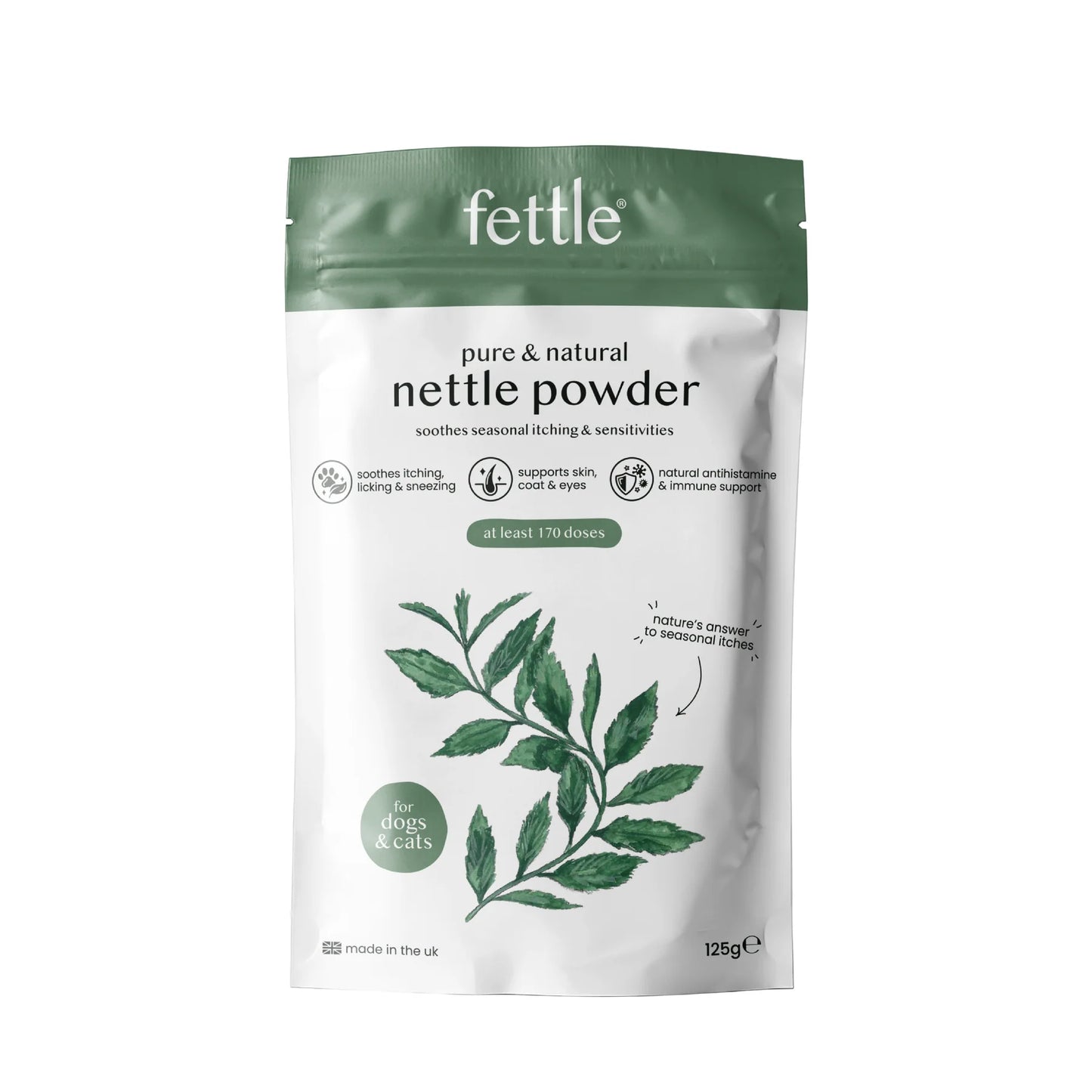 Fettle Nettle Powder 125g
