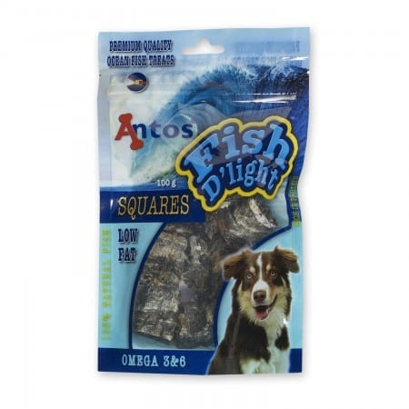 Fish D`Light Squares 100g