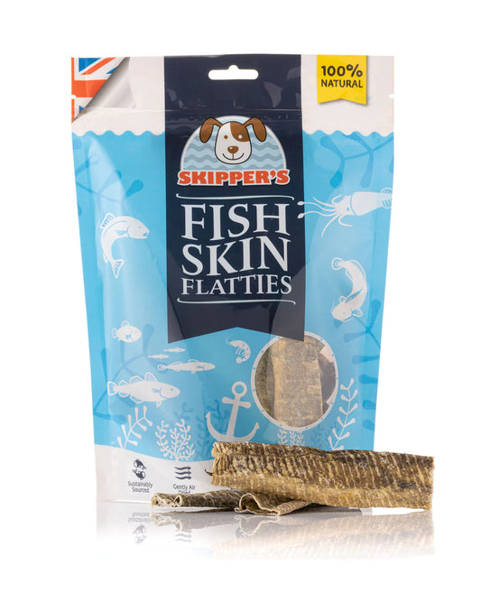 Skippers Fish Skin Flatties 70g