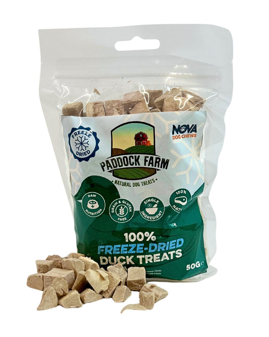 Freeze Dried Duck Treats 50g