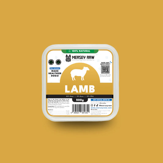 Mersey Raw Lamb 500g