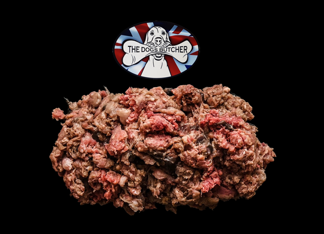 The Dogs Butcher Lamb Tripe with Turkey 80/10/10 1kg