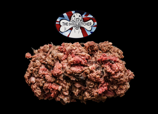 The Dogs Butcher Lamb Tripe with Turkey 80/10/10 1kg