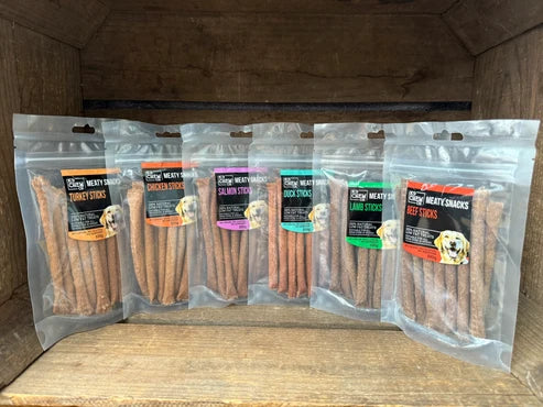 K9 Chew Meaty Snack Beef Sticks 100g