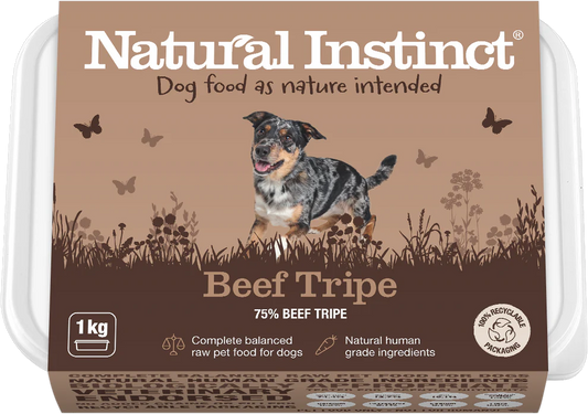 Natural Instinct Beef Tripe 1kg