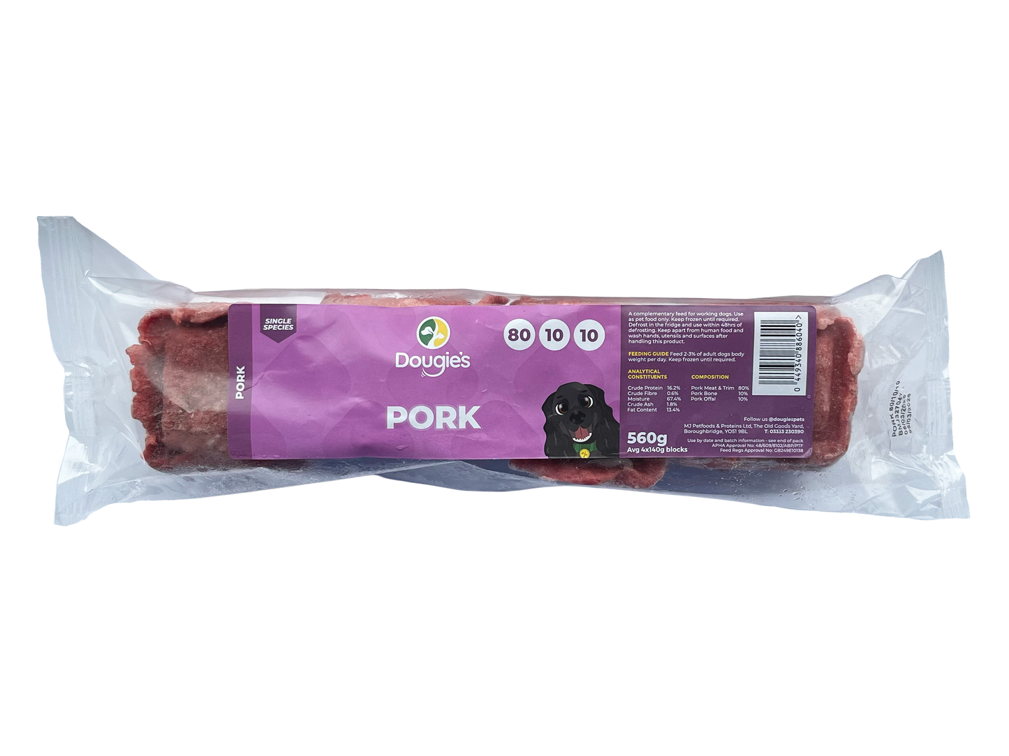 Dougie`s Pork 80/10/10 560g