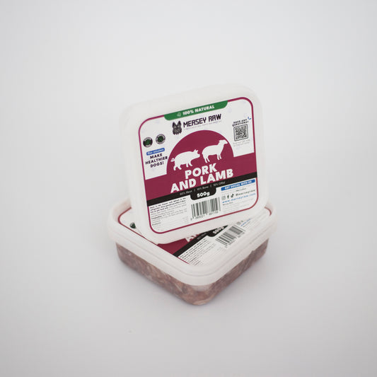 Mersey Raw Pork & Lamb Complete 500g