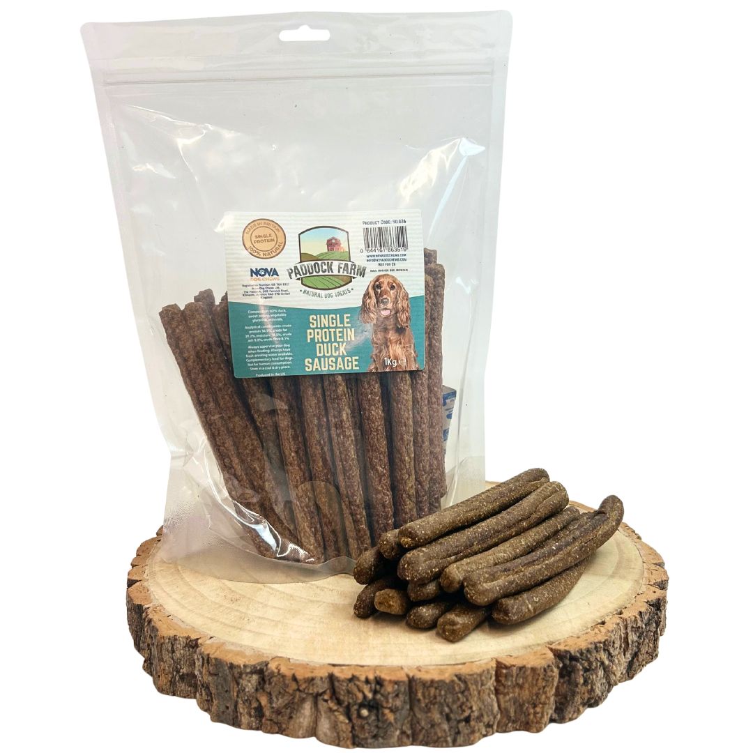 Single Protein Duck Sausages 1kg