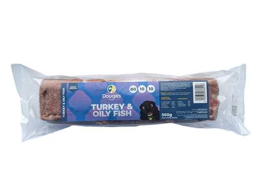 Dougie`s Turkey & Oily Fish 560g