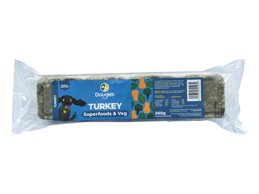 Dougie`s Turkey with Superfood 560g